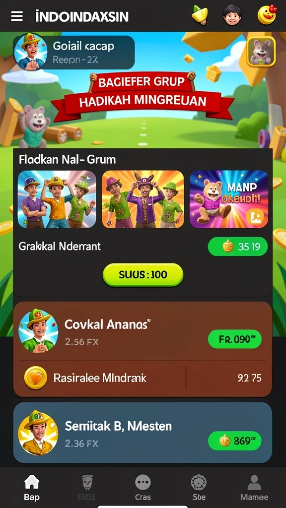 Beragam pilihan mesin slot yang tersedia.