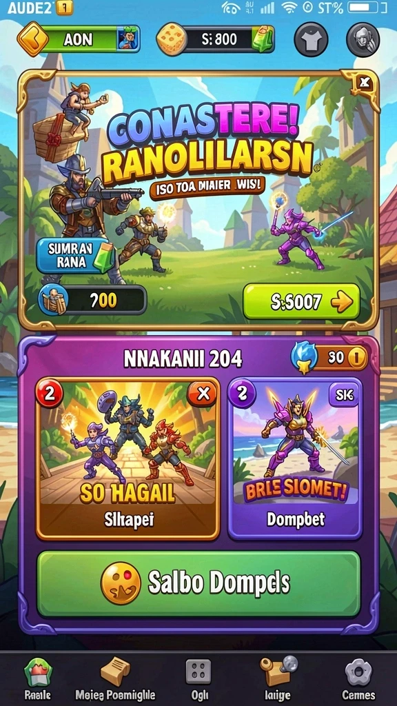 Berbagai mode permainan yang seru dan adiktif.