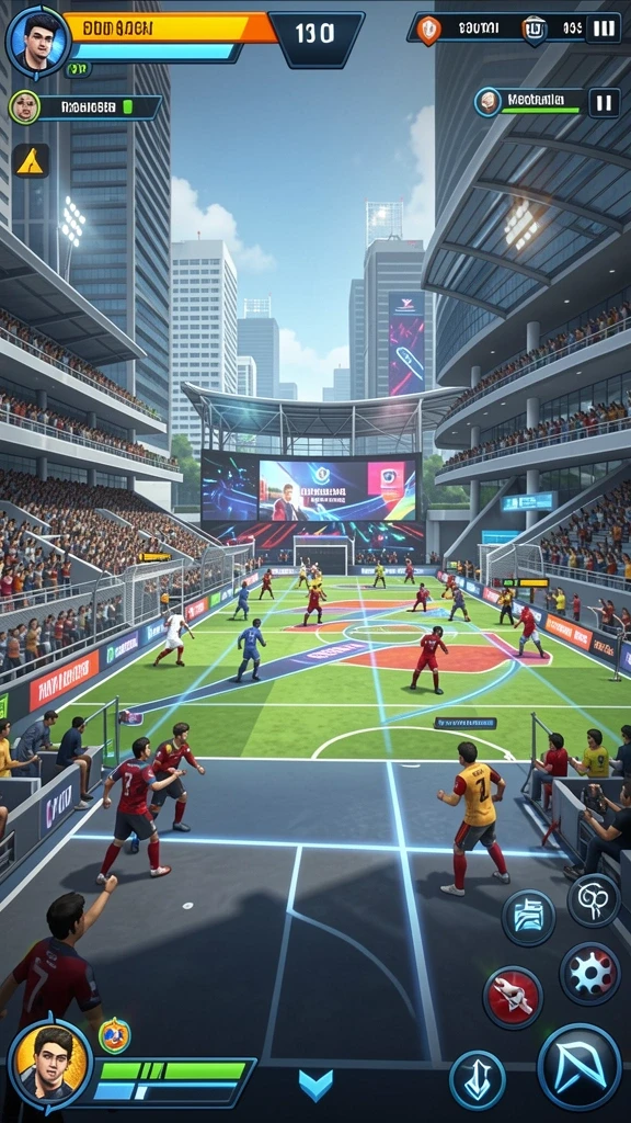 Tangkapan layar mode multiplayer yang seru.