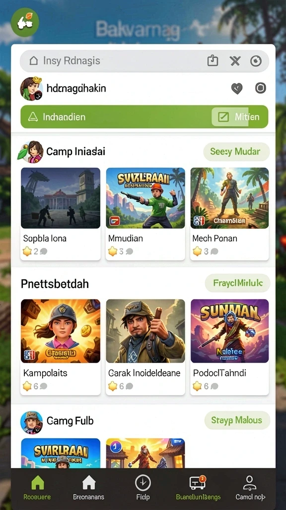 Tangkapan layar menggambarkan level menantang dalam CU888.