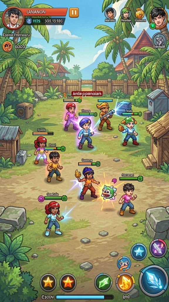 Mode permainan multiplayer yang seru dan kompetitif.