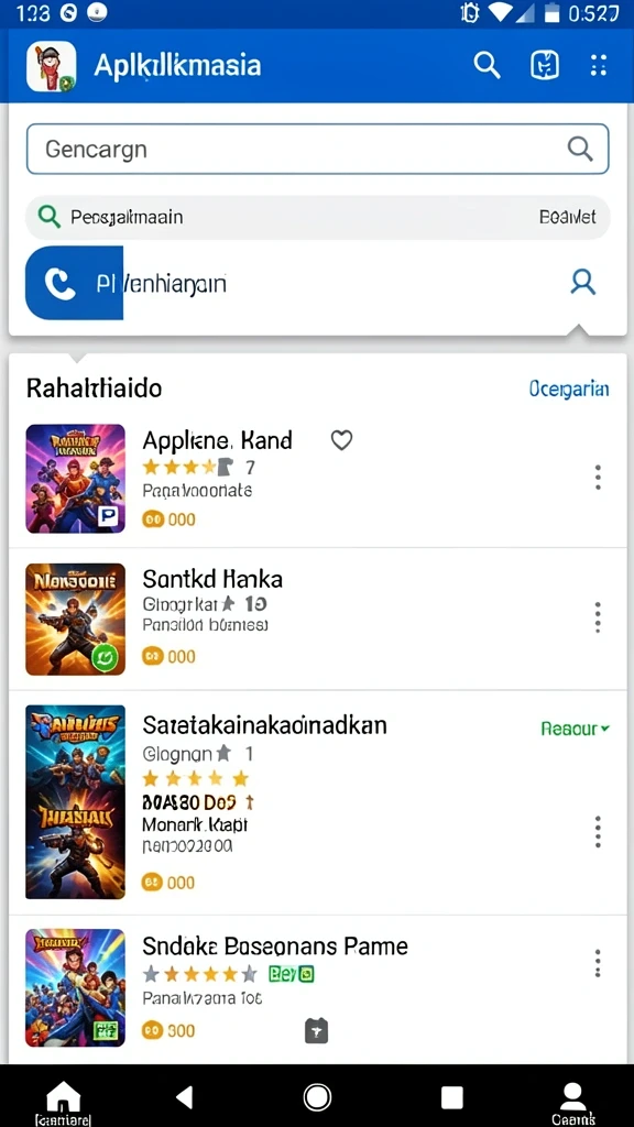 Tampilan antarmuka yang menarik dan intuitif.