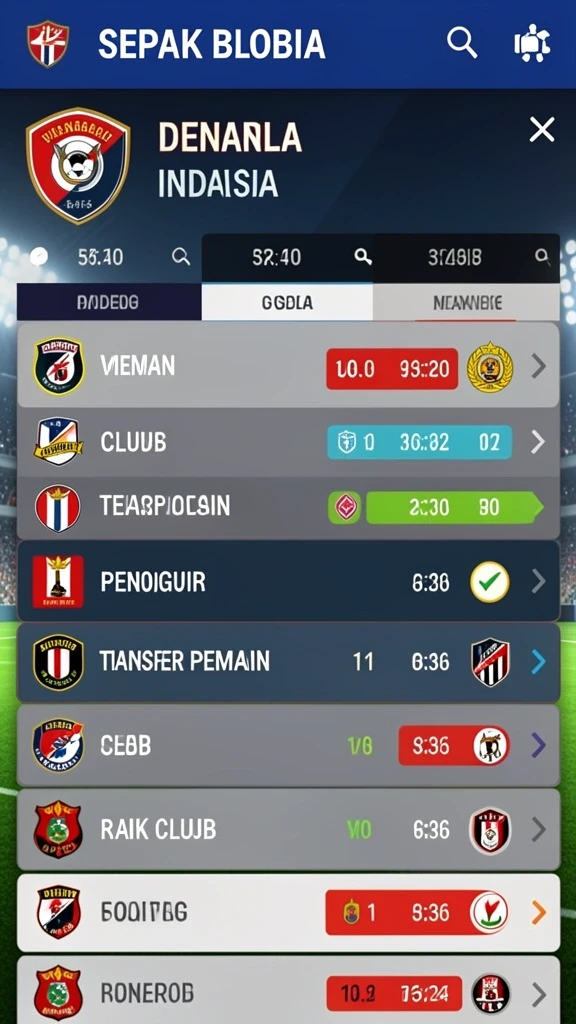 Fitur turnamen yang menambah keseruan bermain.