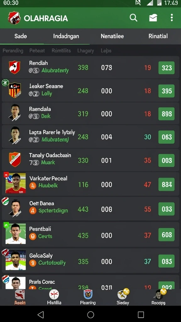Tampilan awal yang menarik dan mudah dinavigasi.