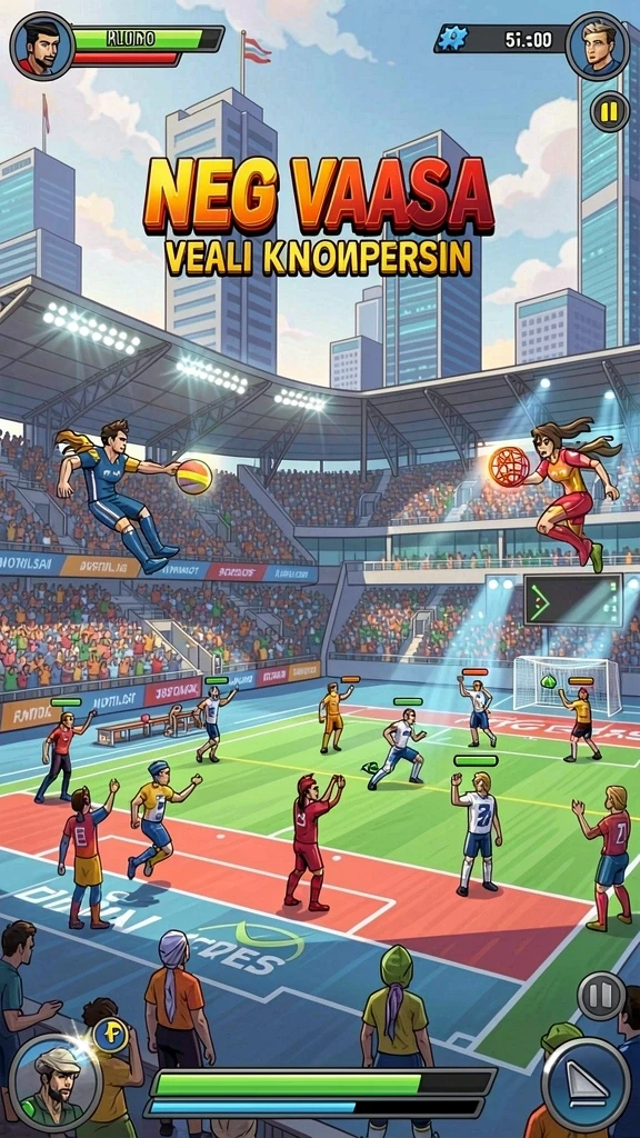 Gameplay seru dengan berbagai mode yang bisa dipilih.