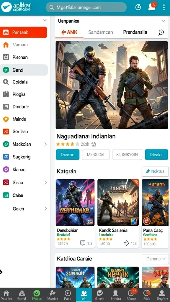 Karakter dengan kemampuan unik yang menarik.