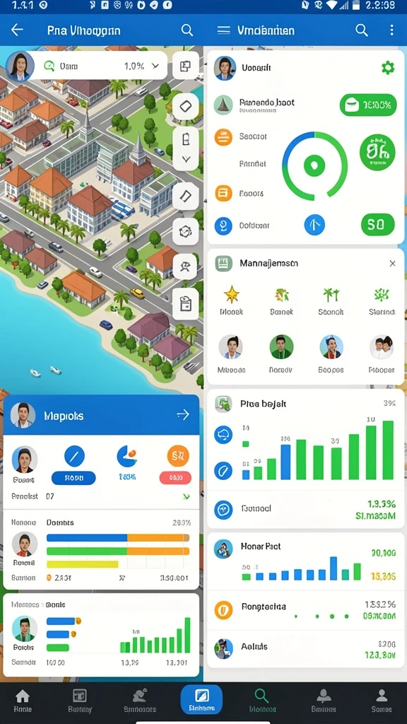 Tampilan antarmuka yang user-friendly.
