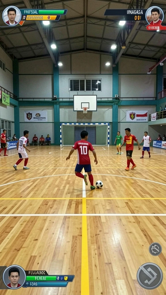 Karakter yang dapat dipilih dengan berbagai kemampuan.