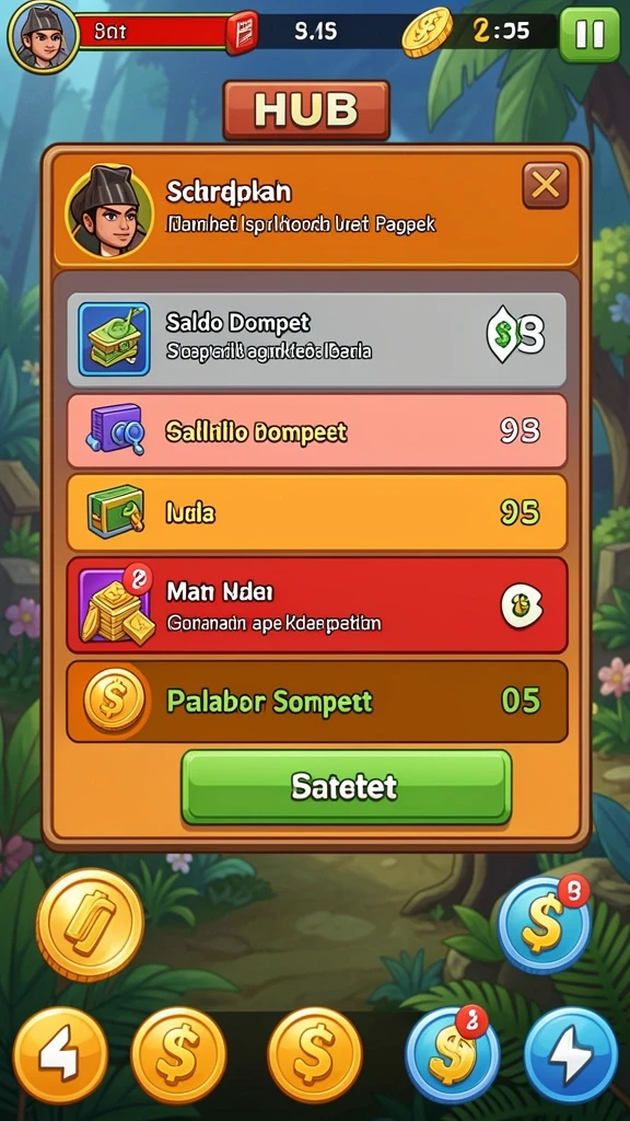 Screenshot menunjukkan mode permainan baru yang menarik.