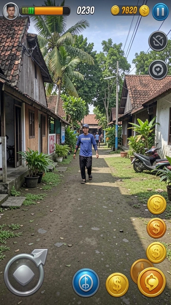 Beragam kategori film untuk dipilih.