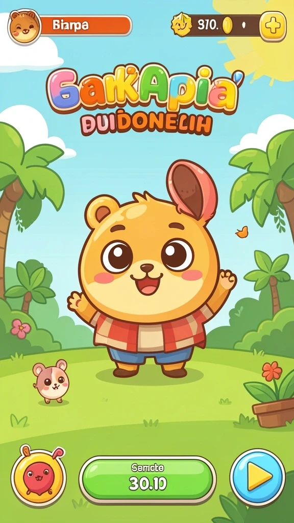 Tampilan awal game LOVE678 yang menarik hati.