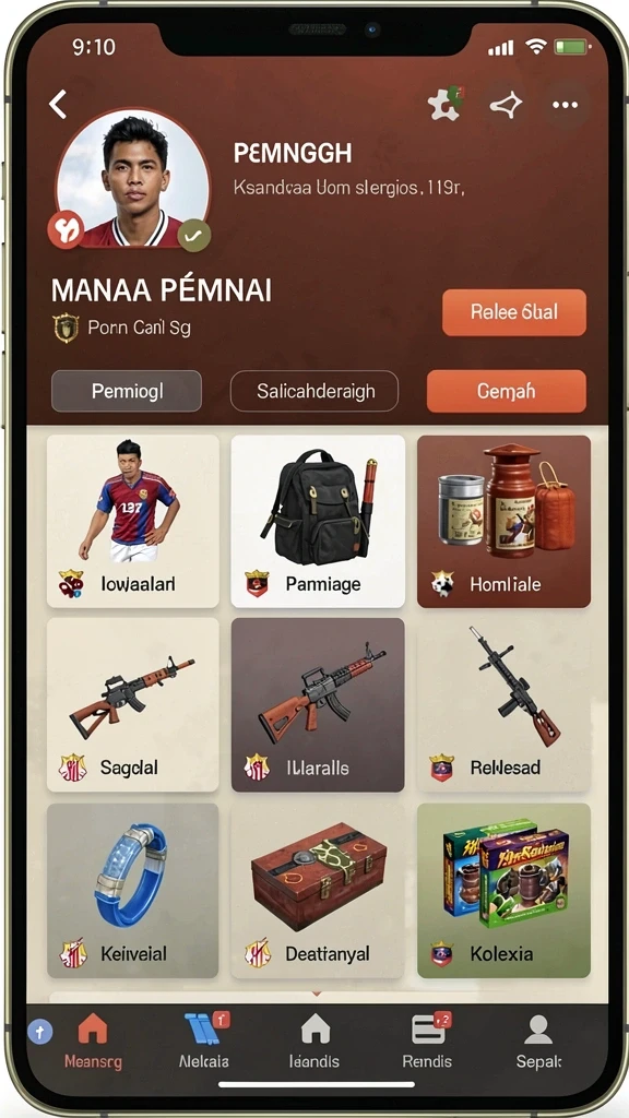 Tampilan antarmuka yang menarik dan intuitif.