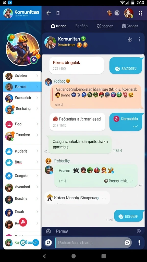 Grafis berkualitas tinggi yang memanjakan pengguna.