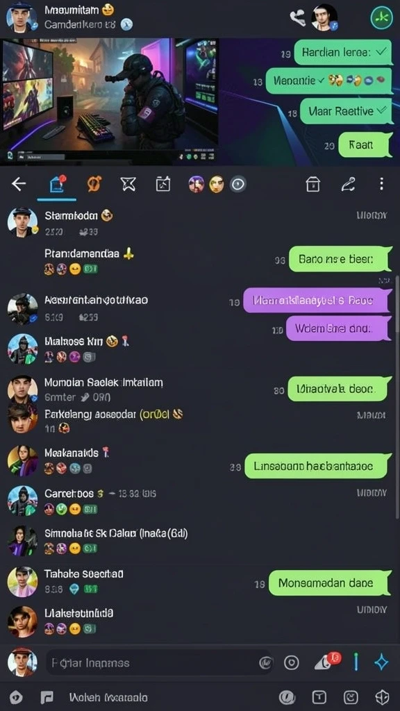 Peta level penuh warna dan detail yang memukau.