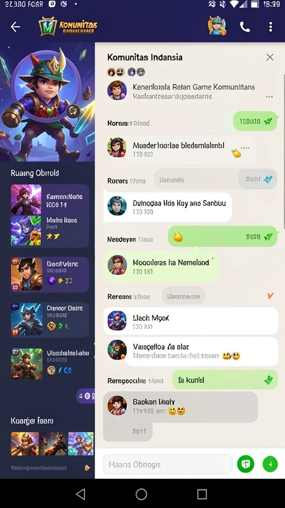 Tampilkan karakter yang menarik dengan detail visual yang tajam.