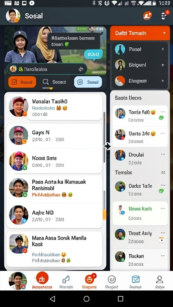 Antarmuka pengguna yang bersih dan mudah dinavigasi.