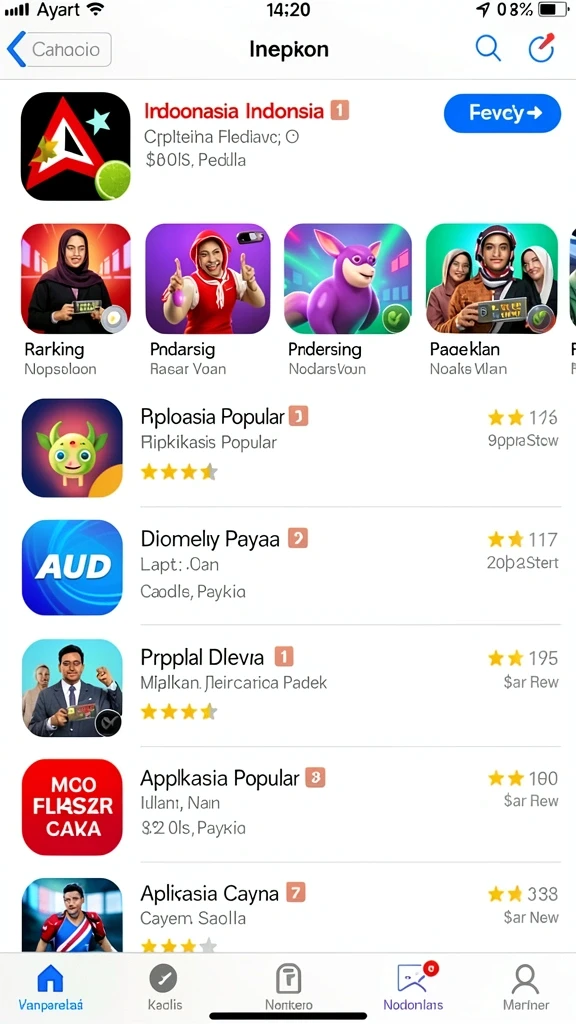 Tampilan antarmuka yang menarik dan mudah dinavigasi.