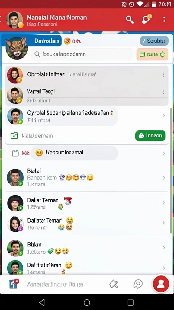 Tampilan antarmuka yang menarik dan mudah digunakan.