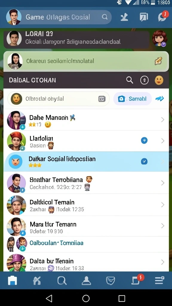 Reward menarik setiap kali menyelesaikan tantangan.