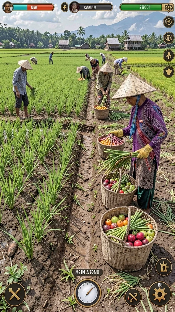 Karakter unik dengan kemampuan spesial.
