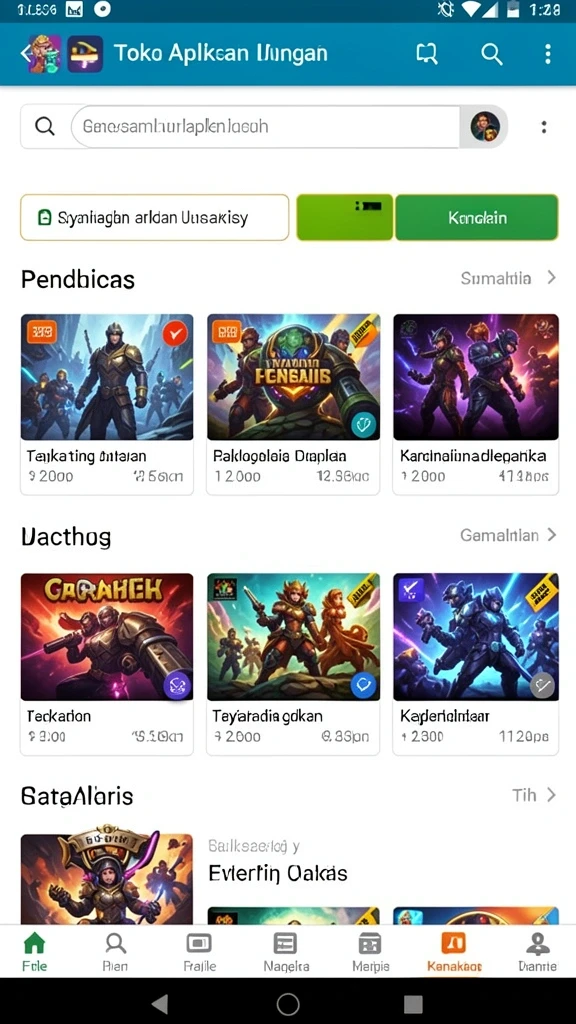Screenshot menampilkan tampilan antarmuka yang menarik dan mudah digunakan.