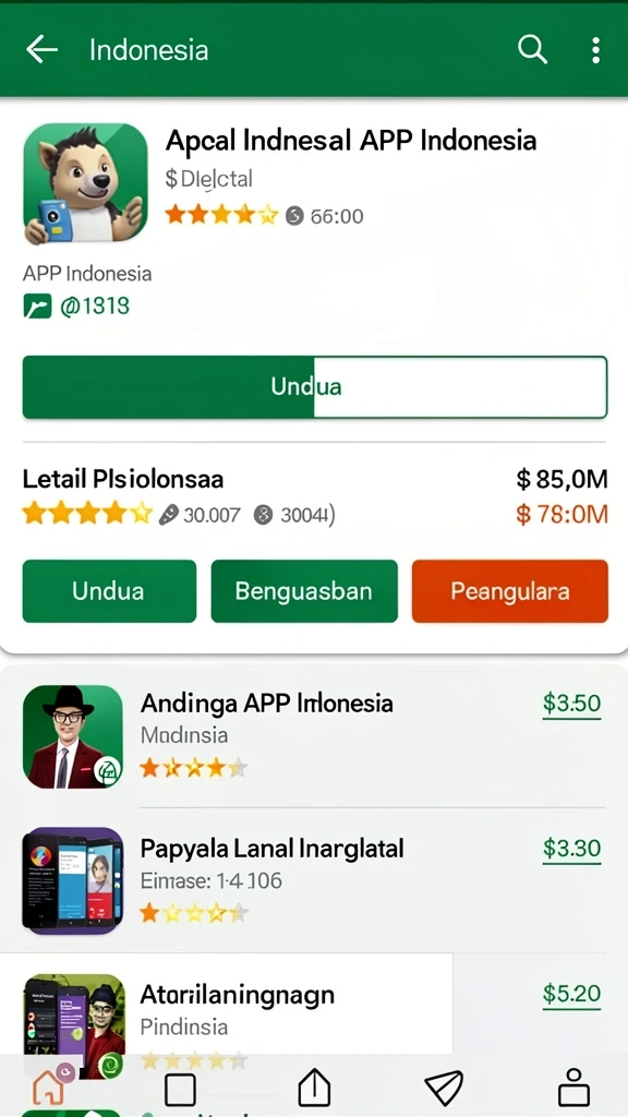 Karakter yang bisa dipilih untuk bermain.