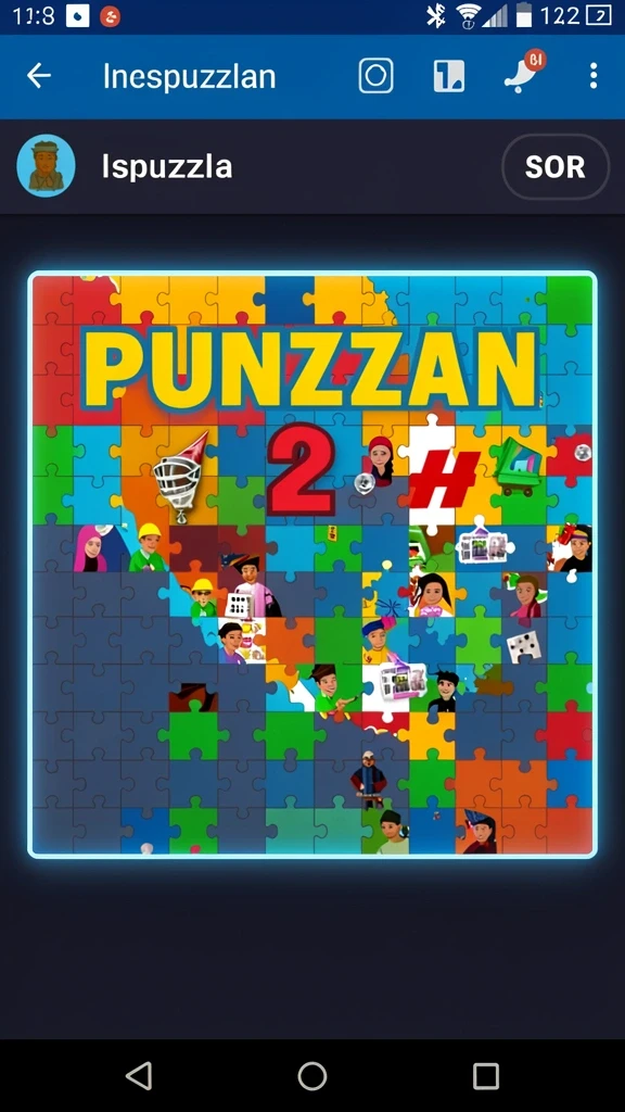 Leaderboard menampilkan peringkat pemain secara real-time.