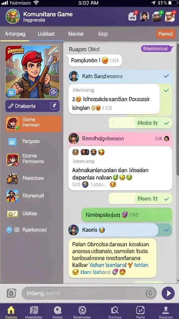 Menggambarkan fitur bonus yang menguntungkan bagi pemain.