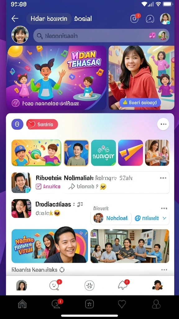 Ilustrasi tema slot yang beragam dan kreatif.