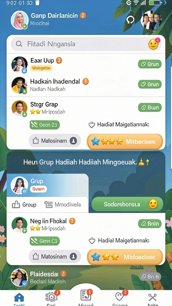 Level yang menantang dan penuh warna.