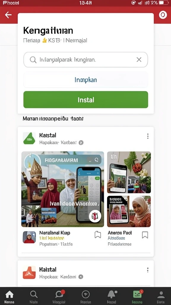 Tampilan antarmuka pengguna yang ramah dan mudah dinavigasi.