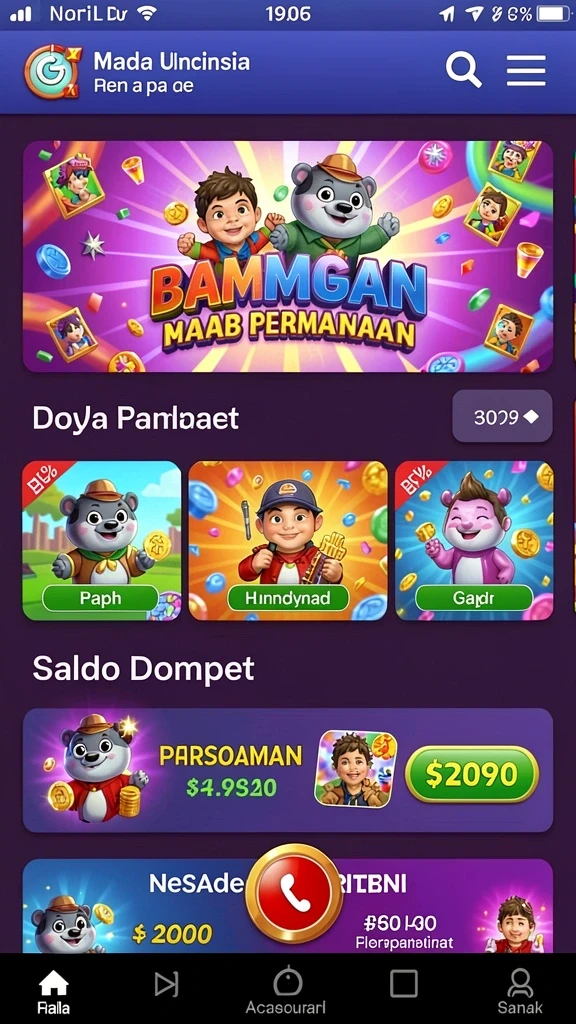 Karakter yang beragam dan menarik.